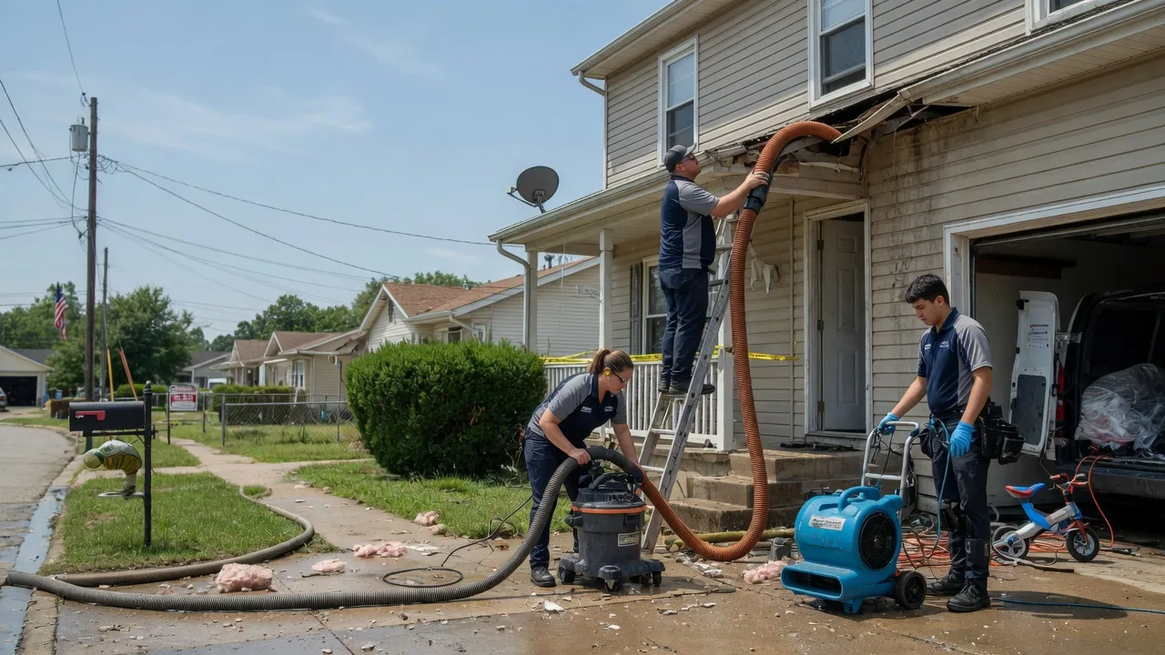 Water Damage Restoration in Sacramento, PA near me